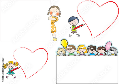 kids and card