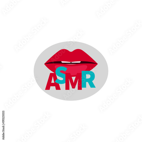 ASMR vector icon