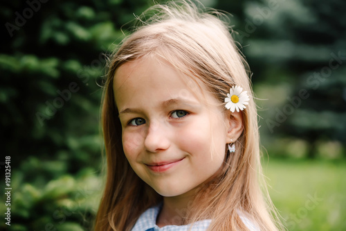 Portrait of   pretty girl