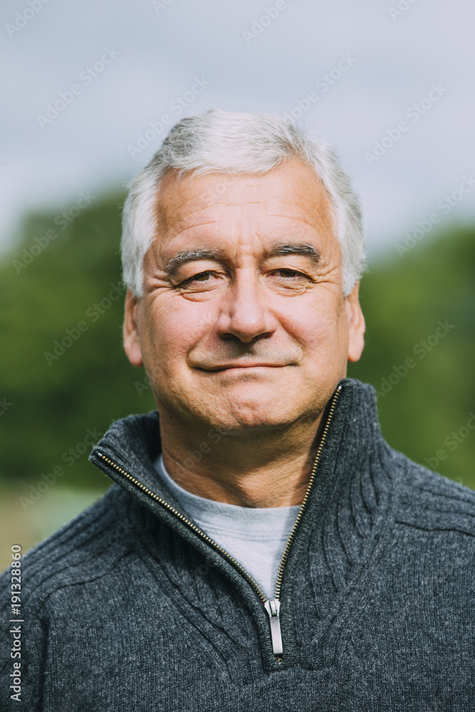 Portrait of a Senior man Portrait of a Senior man