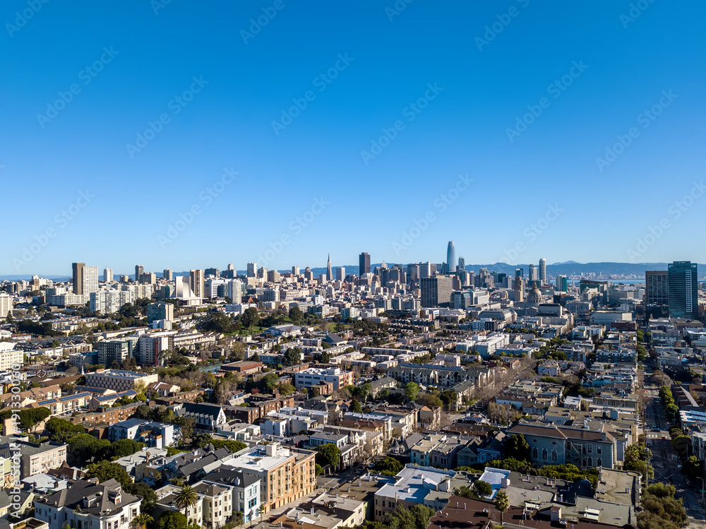 Obraz premium Beautiful cityscape of San Francisco
