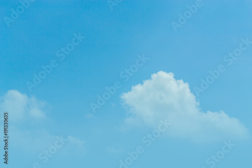 Cloud clear sky for background