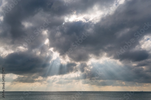 Cloudscape over the Sea