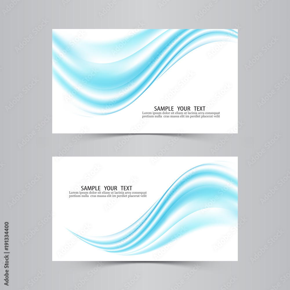 Naklejka premium Set of banner templates. modern abstract design.