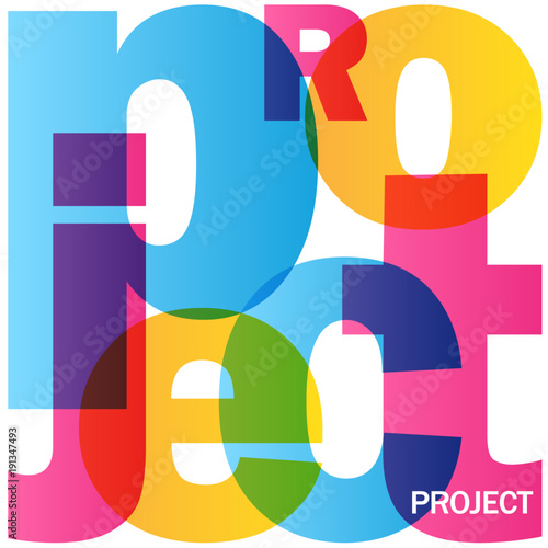 PROJECT Vector Letters Icon 
