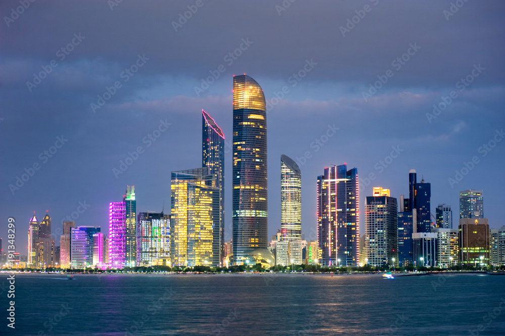 Fototapeta premium Skyline Abu Dhabi