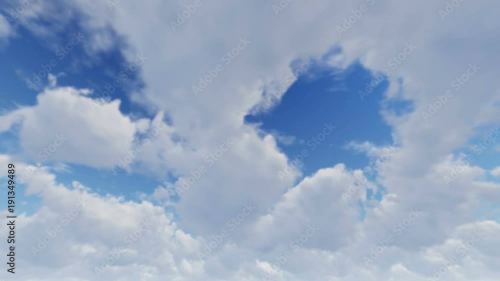 White clouds and blue sky White clouds and blue sky