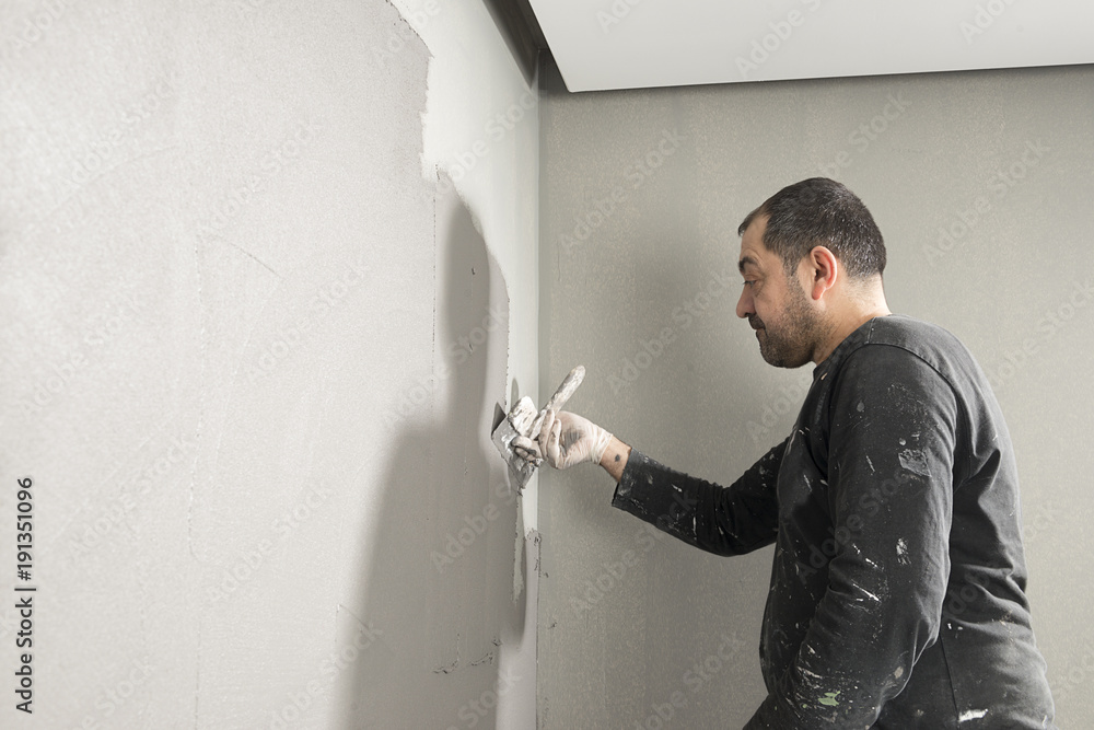 Painter Using Plasterer with Copy Space
Painter Using Plasterer with Copy Space