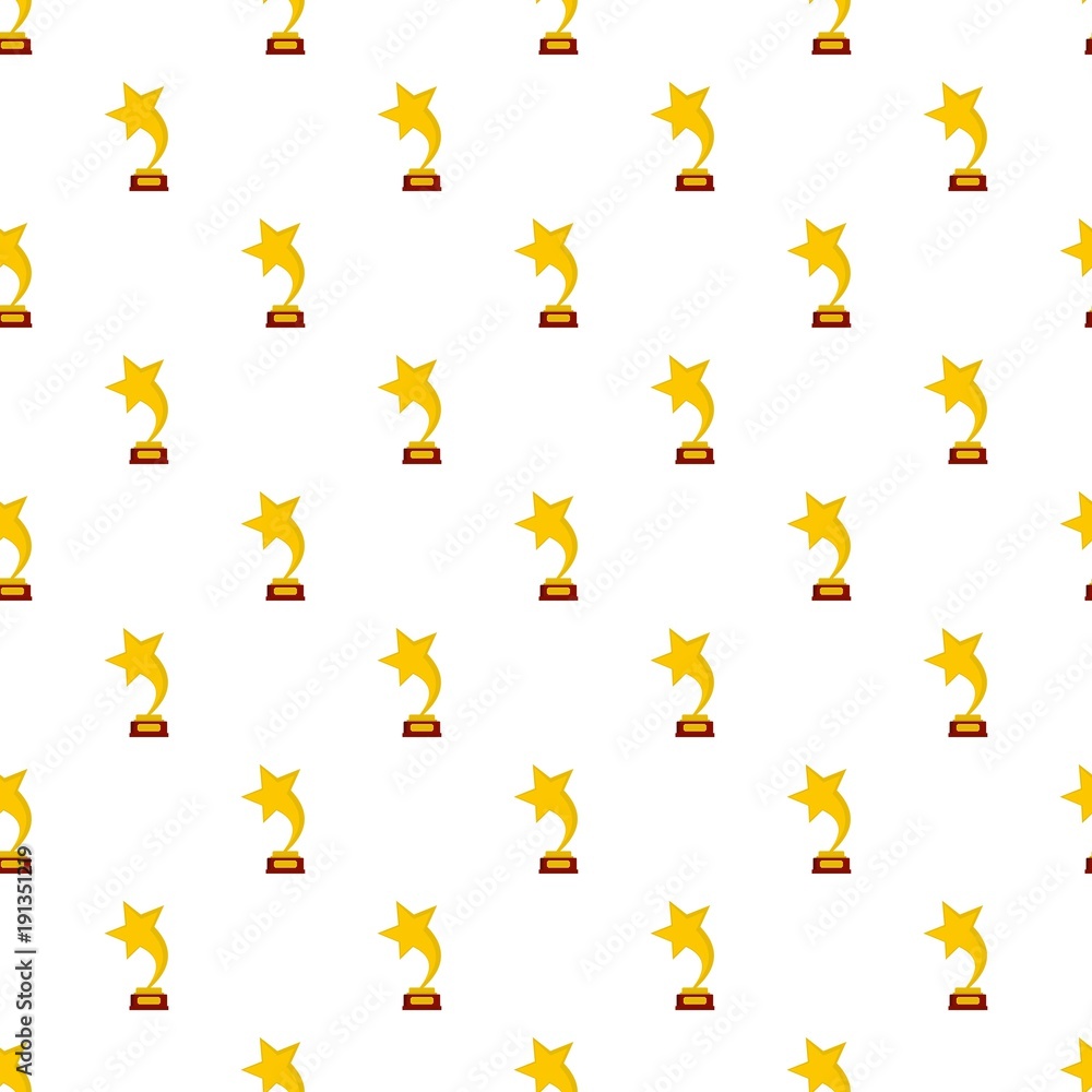 Star award pattern seamless in flat style for any design Star award pattern seamless in flat style for any design
