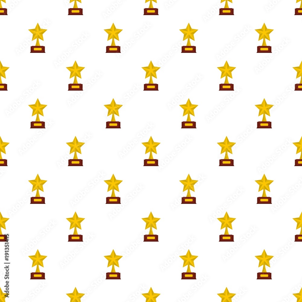 Star award pattern seamless in flat style for any design Star award pattern seamless in flat style for any design
