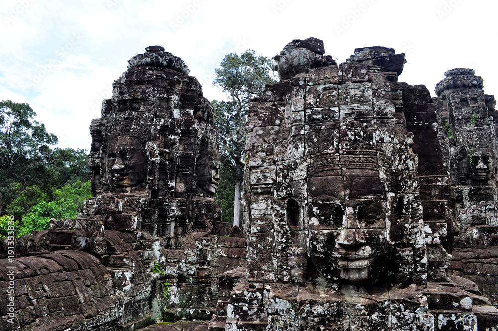 Fototapeta premium Bayon Temple in Cambodia