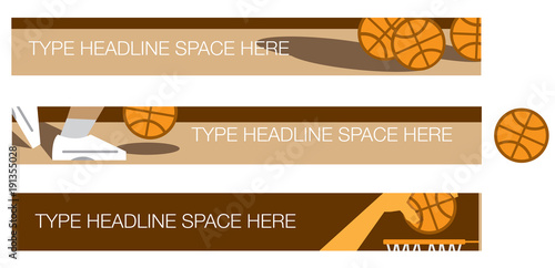 Basketball Web Banners
