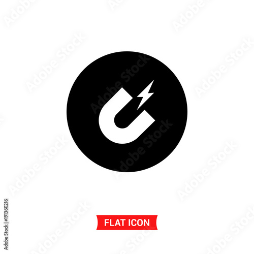 Magnet vector icon