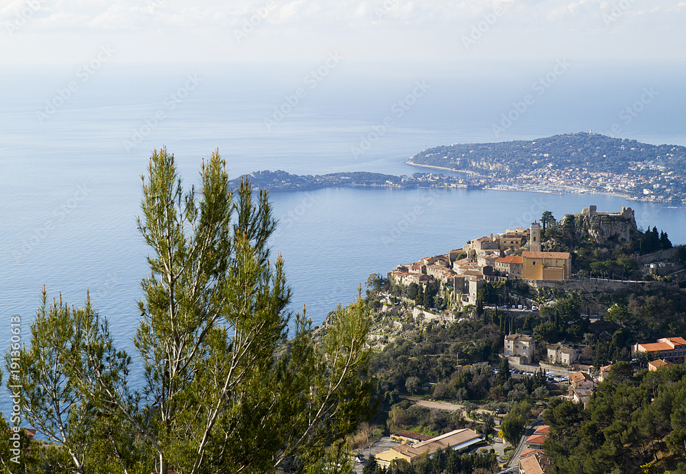 Fototapeta premium Vue de Eze