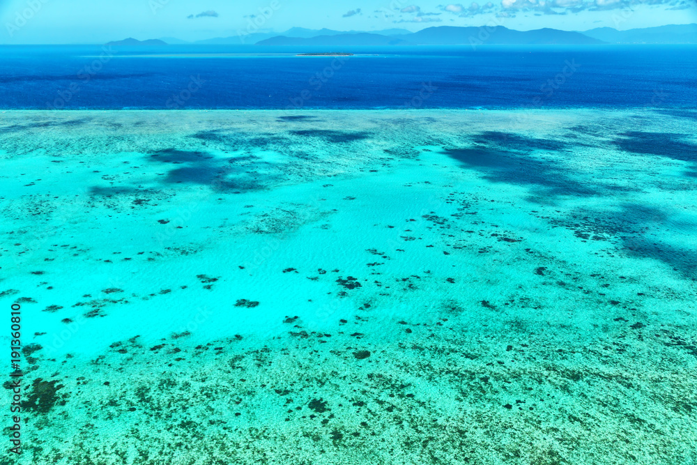  the great reef from the high