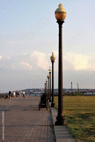 Vista de New York desde el Liberty Park