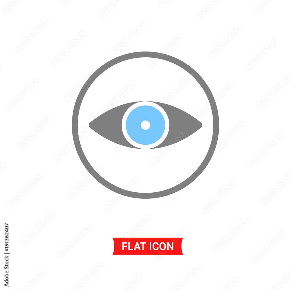 View vector icon , eye symbol icon View vector icon , eye symbol icon