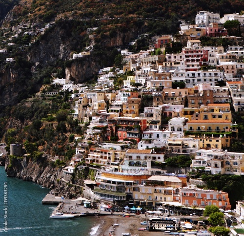 Traveling Amalfi, Italy. Positano 