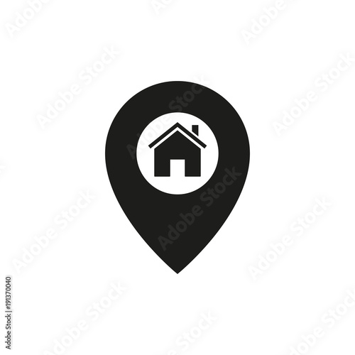 Pin at home icon