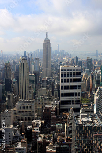 View of New York from the Top of the Rock building, USA © Eve81