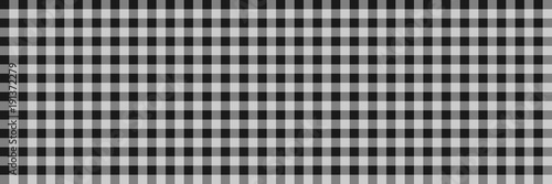 horizontal square black and gray checked pattern abstract background and design