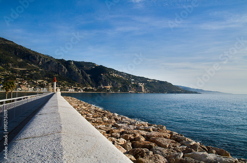 digue de Menton photo