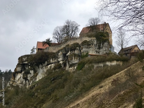 Burg Pottenstein in Franken  Bayern 