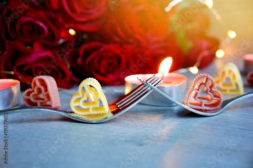 Valentin - candlelight dinner