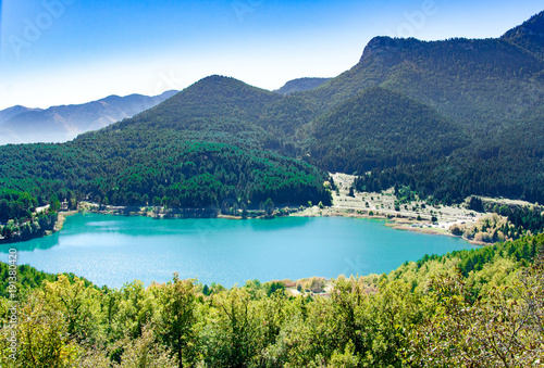 Lake Doxa is an artificial lake at an altitude of 900 meters, located in Ancient Feneos of Korinthia
