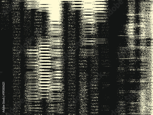 Abstract grunge vector background. Monochrome raster composition of irregular graphic elements.