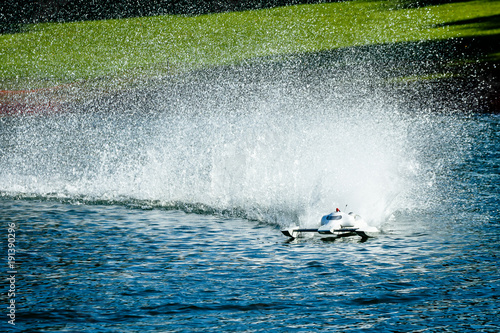Model Speed Boat Race