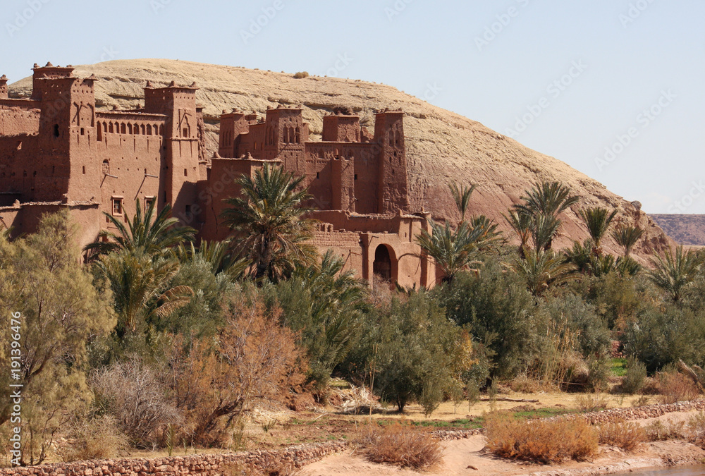 The impressive ancient town of Ait-Ben-Haddou in Morocco