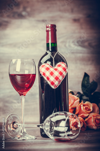 Wine and roses