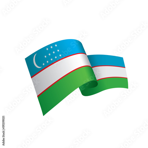 Free Download Uzbekistan flag, vector illustration - GFXLoad