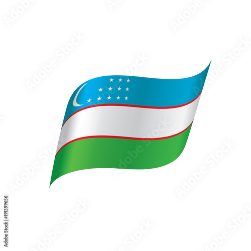 Free Download Uzbekistan flag, vector illustration - GFXLoad