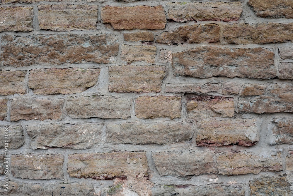 texture, wall of an ancient building, masonry