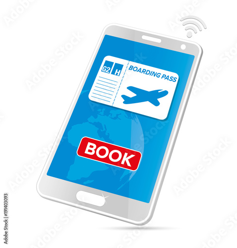 Smartphone Boarding Pass