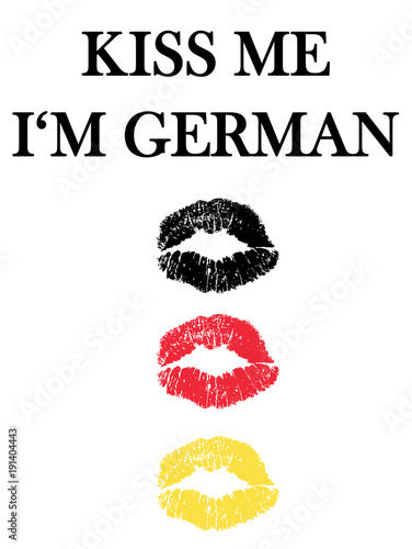KISS ME I’M German