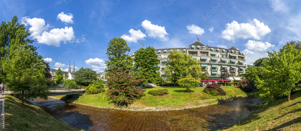 Am Fluss Oos, BadenBaden StockFoto Adobe Stock