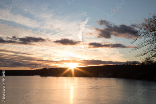 Sunset at The Lake