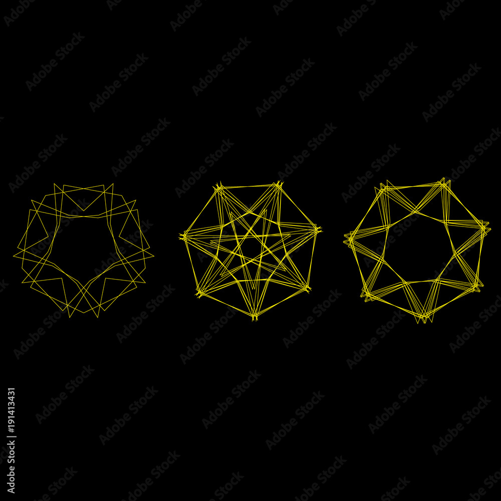 Geometric set for gifts and holidays pattern vector EPS10 Geometric set for gifts and holidays pattern vector EPS10
