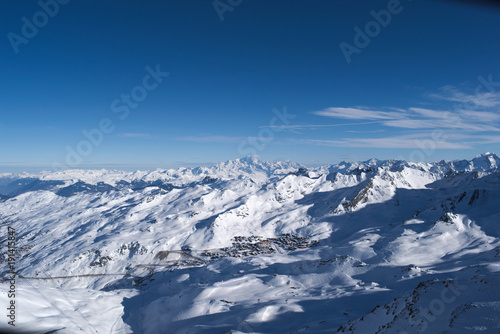 France - Alpes - Montagne enneigée 3 - Mont Blanc © FL