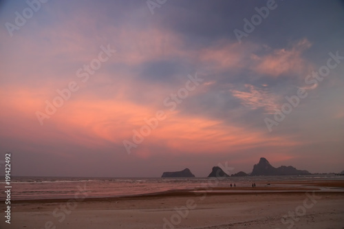 Spectacular beach and coast scenery in Thailand