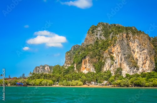 Impressive coastline of Thailand