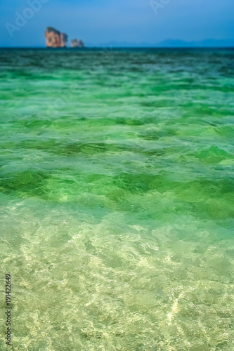 Torquise sea waters of Thailand