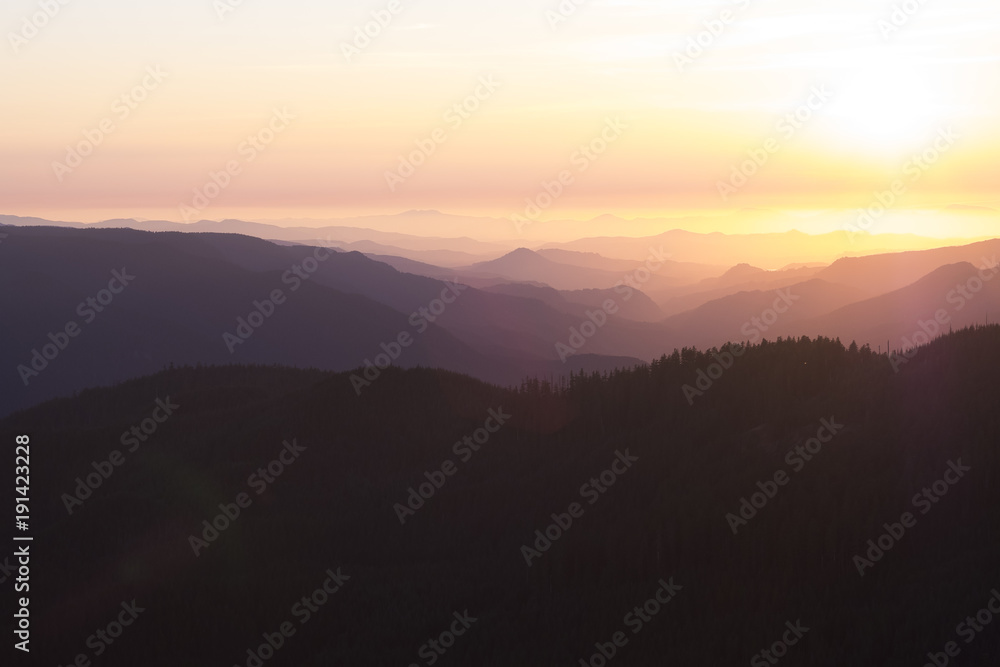 Fototapeta premium Iron Mountain Hike in Oregon