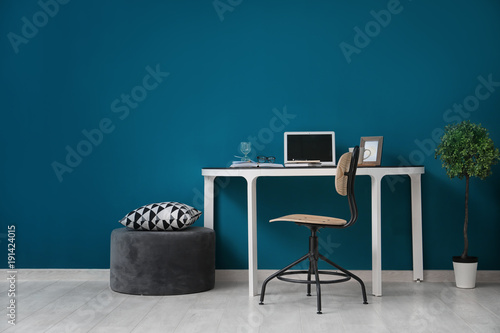 Comfortable home workplace ...