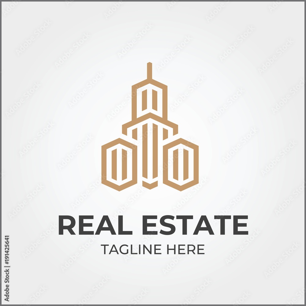 Real Estate Logo Icon Template