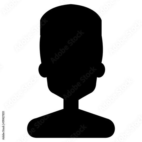 young man avatar character vector illustration design
