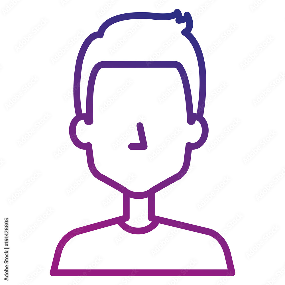 young man avatar character vector illustration design young man avatar character vector illustration design